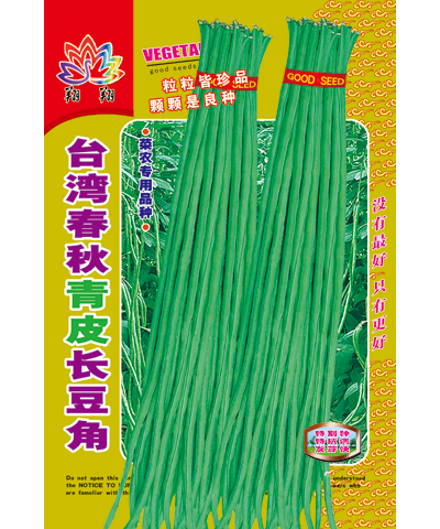 台湾春秋绿皮长豆角